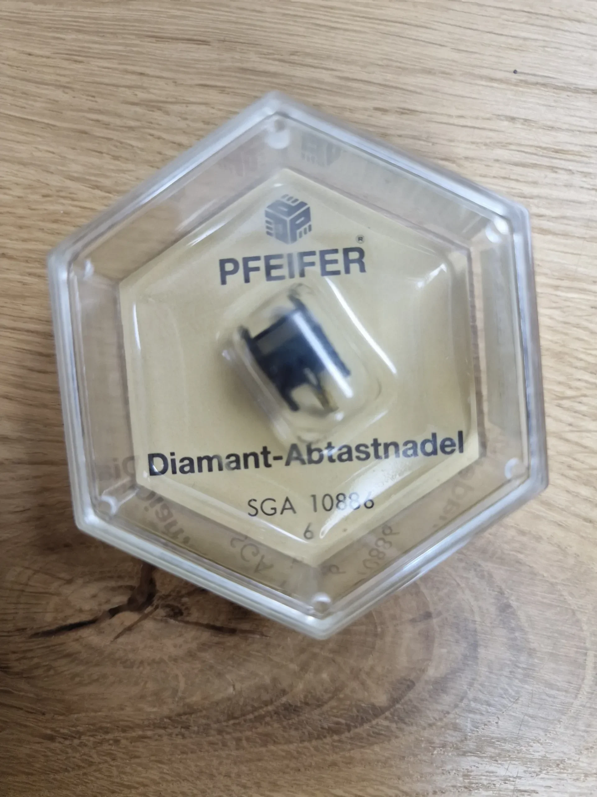 Pfeifer Diamant-Abtastnadel SGA 10886 in sechseckiger Originalverpackung