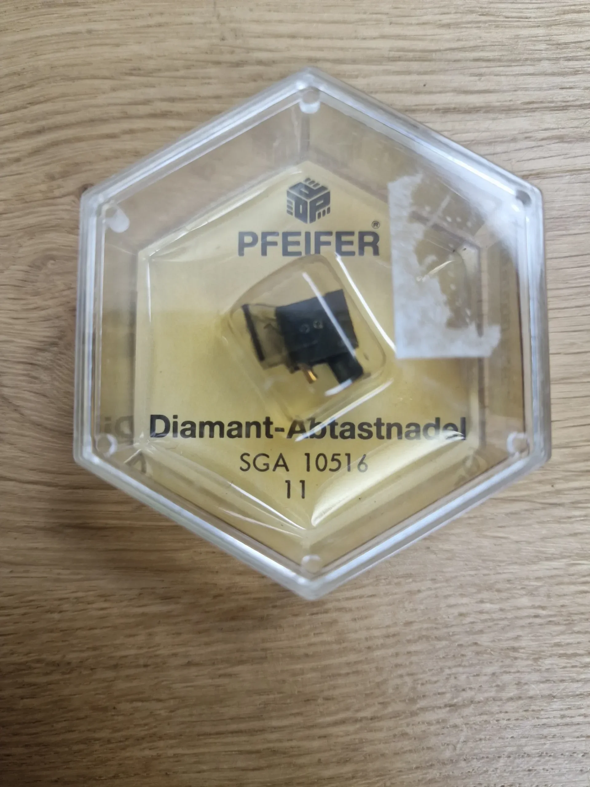 Pfeifer Diamant-Abtastnadel SGA 10516 in sechseckiger Klarsichtverpackung