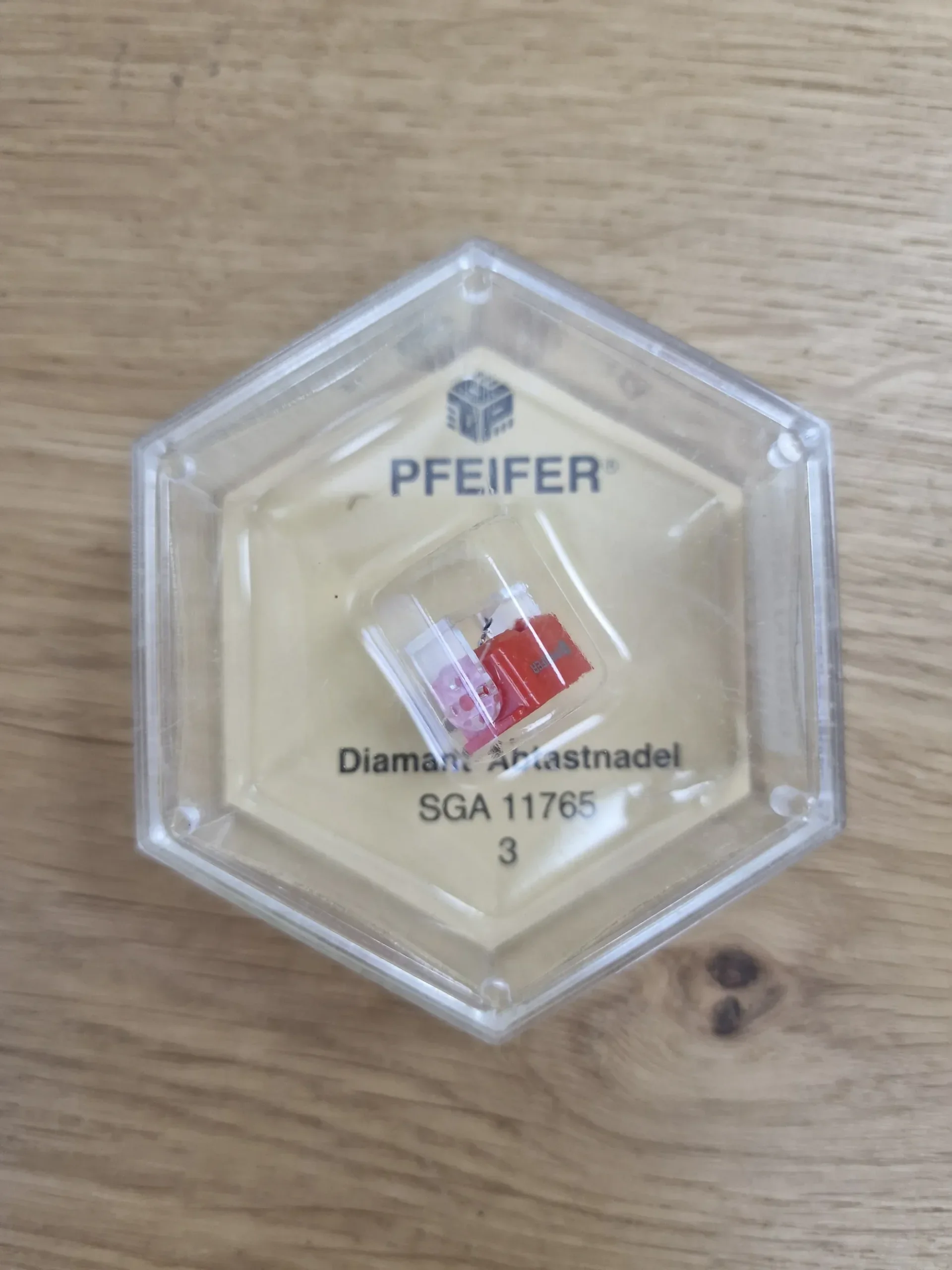 Pfeifer Diamant-Abtastnadel SGA 11765 in sechseckiger Schutzbox