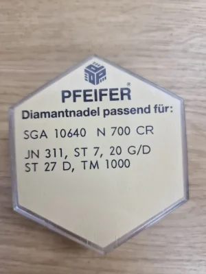 Pfeifer Diamantnadel SGA 10640 Kompatibilitätsübersicht für Plattenspieler-Systeme