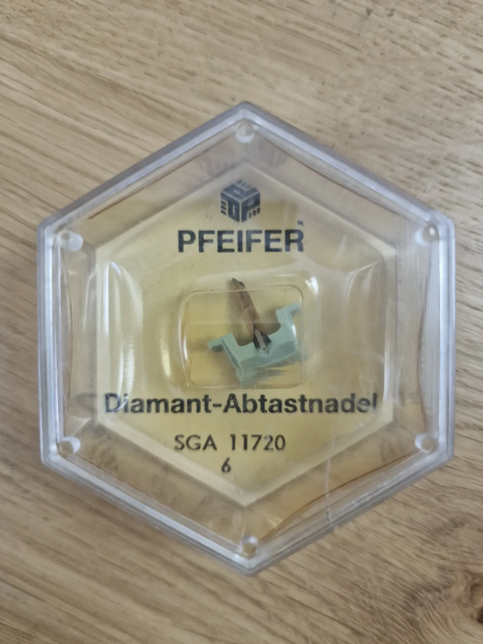 Pfeifer Diamant-Abtastnadel SGA 11720 in sechseckiger Klarsichtbox