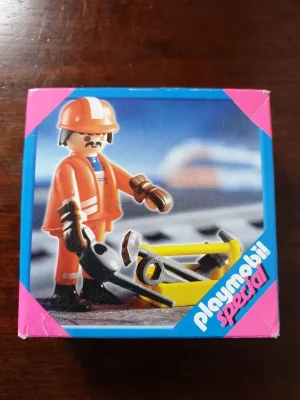 Playmobil Special Bahnarbeiter 4640 B1