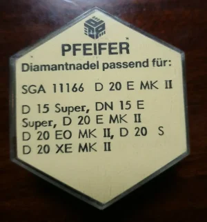 Diamant Abtastnadel SGA 11166 9 B4
