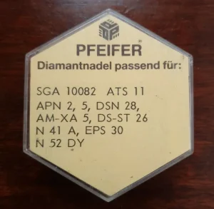 Pfeifer Diamant Abtastnadel SGA 10082 B3