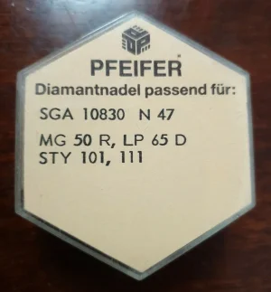 Pfeifer Diamant Abtastnadel SGA 10830 B3