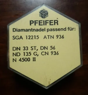 Pfeifer Diamant Abtastnadel SGA 12215 B4
