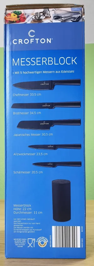 Crofton Messerblock Seite 2 Schwarz