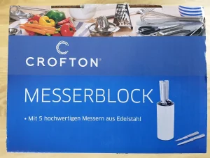 Crofton Messerblock Oben Weiss