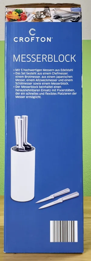 Crofton Messerblock Seite 1 Weiss