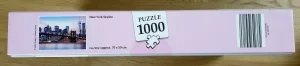 Produktbild des 1000 Teile Puzzles mit der New York Skyline von Seite 3