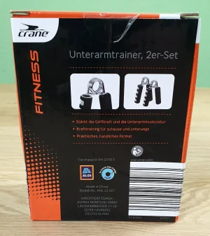Produktbild von crane Fitness Unterarmtrainer 2er-Set von hinten