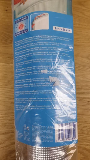 tesa moll heat reflector Ettiket nah dran
