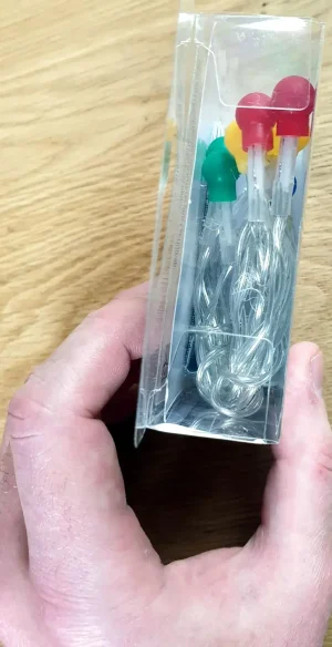 Produktbild der JESCollection Lichterkette LED fairy lights mit ihren 10 LEDs von der Seite