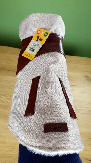 Romeo Hundejacke Vintage 30cm Rueckenlaenge 1