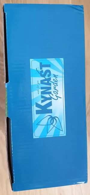 Bild von Kynast elektrischer Pflanzensprüher in seiner Verpackung von oben.