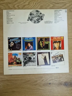Fleetwood Mac und Christine Perfect Albatross Vinyl LP Rückseite mit Tracklist