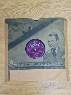 Gisele MacKenzie Schellackplatte Till I Waltz Again With You Capitol Telefunken Label Seite A