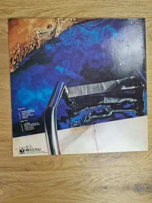 Rückseite des Schallplatten-Covers Wet Dream von Richard Wright mit Tracklist und EMI Harvest Logo