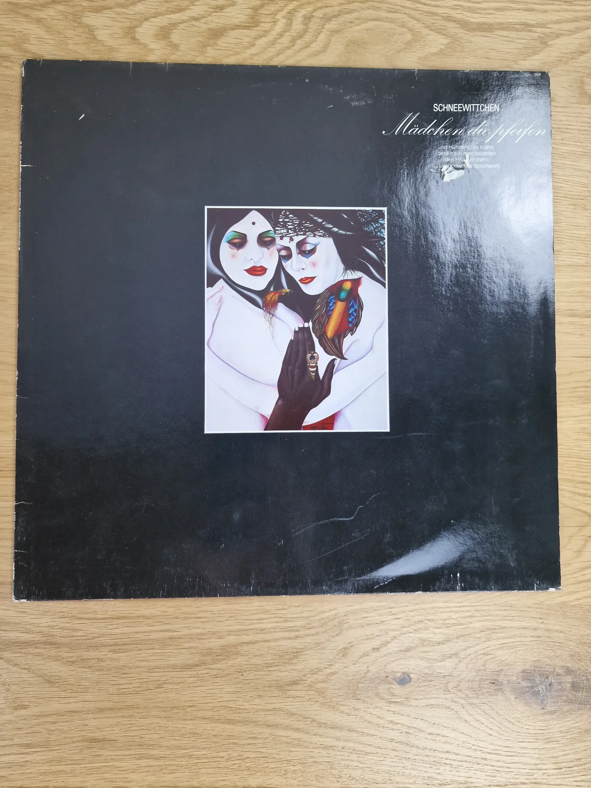 Schneewittchen Mädchen die pfeifen Vinyl LP Album Cover Vorderseite