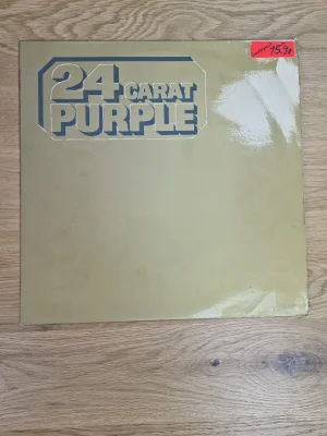 Vorderseite der Deep Purple 24 Carat Purple Vinyl Schallplatte