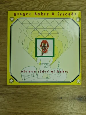 Vorderseite der Schallplattenhülle Ginger Baker & Friends - Eleven Sides of Baker