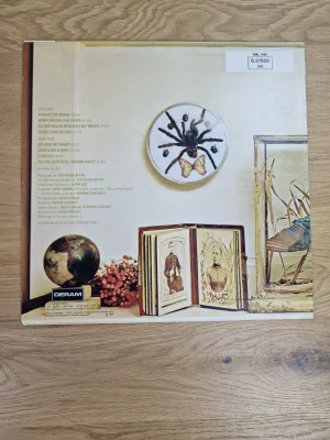 Rückseite der Vinyl-Hülle von Ten Years After Cricklewood Green mit Songliste und Credits