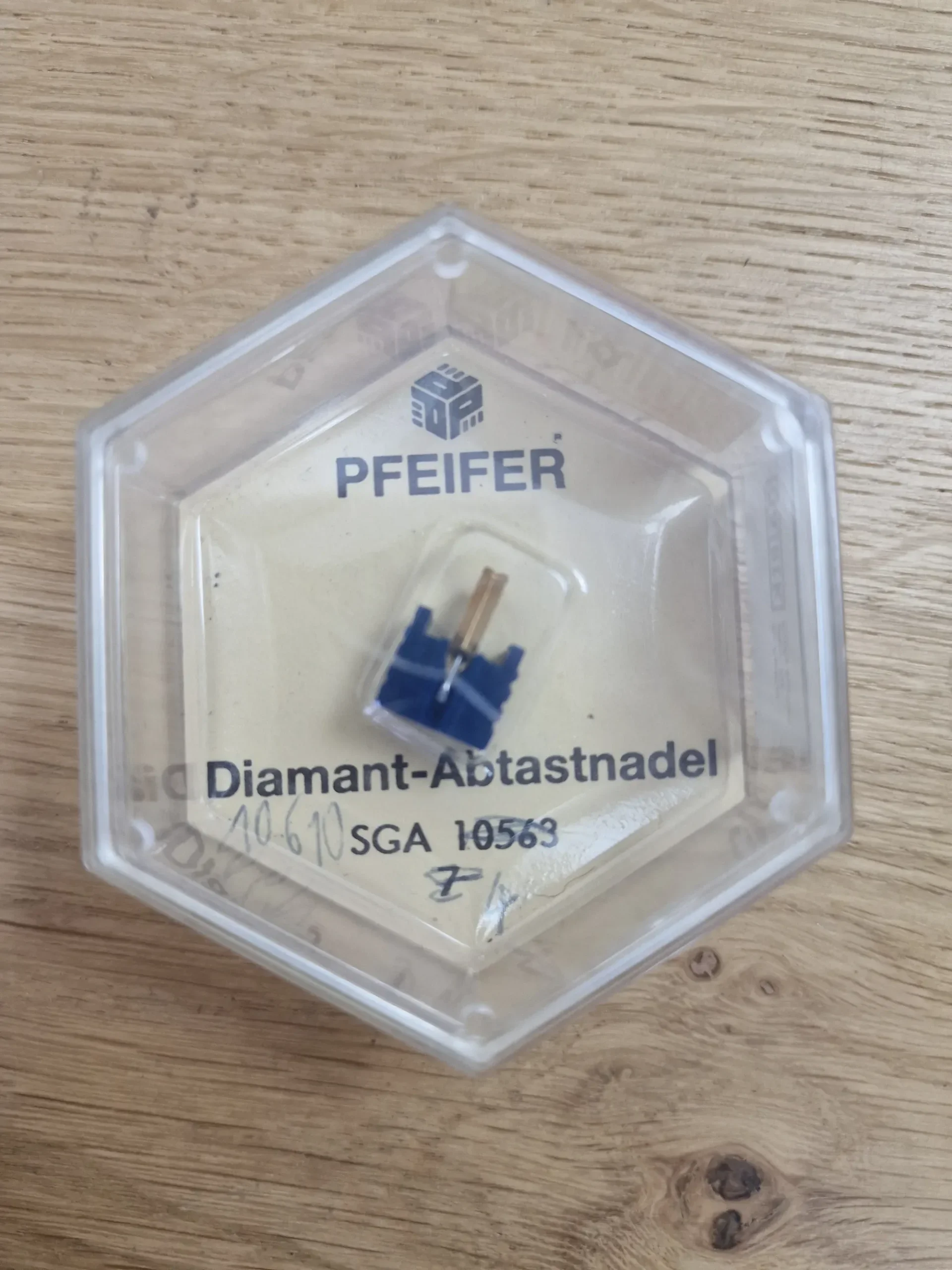 Pfeifer Diamant-Abtastnadel SGA 10610 in sechseckiger Verpackung