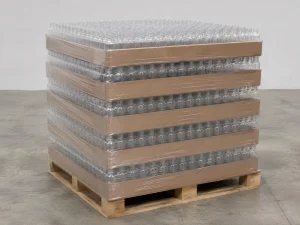 298.100 neue PET-Flaschen 100 ml Tall Boston Round 24/415 – 61 Paletten