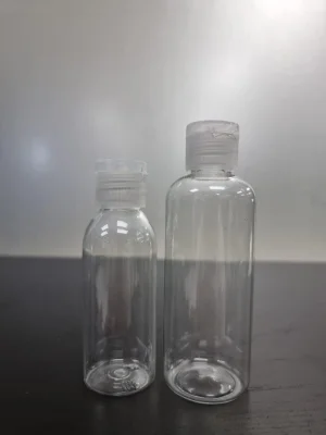 298.100 neue PET-Flaschen 100 ml Tall Boston Round 24/415 – 61 Paletten