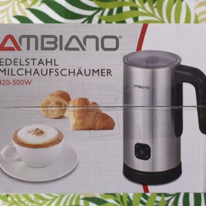 Ambiano® Edelstahl Milchaufschäumer bis 150ml