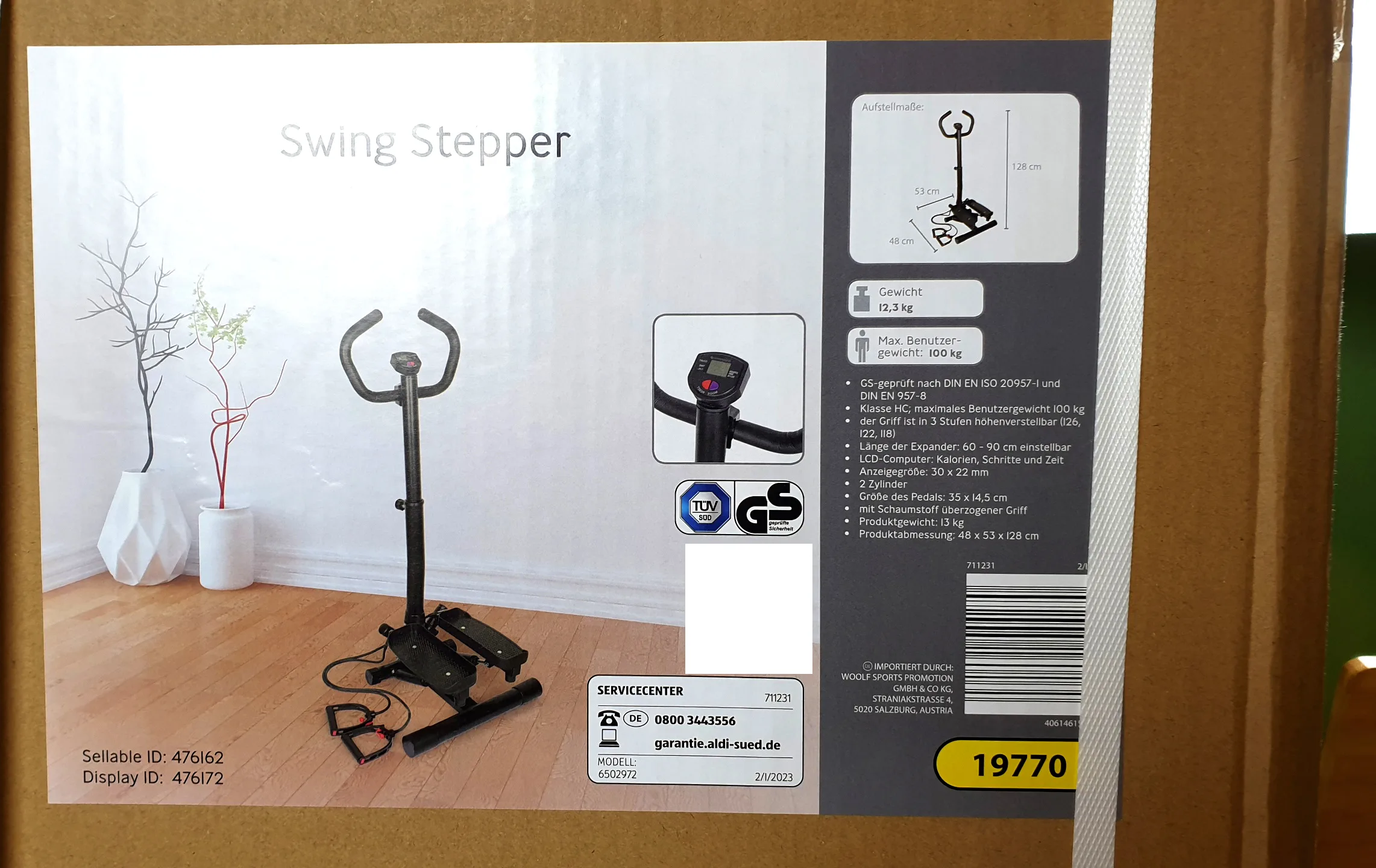 Produktbild Swing Stepper Vorne
