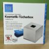 Beispielbild für Hygieneartikel. Hier eine Kosmetik-Tücherbox.