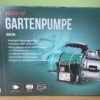 Ferrex Gartenpumpe Produktverpackung seite 4