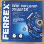 FERREX® Trenn- und Schrupp-scheiben Set