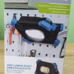 WORKZONE® 2000 Lumen Akku-Arbeitsleuchte Strahler