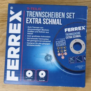FERREX® Trennscheiben Set extra schmal 11-teilig