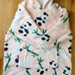 Kinder Decken Hoodie im Panda Design