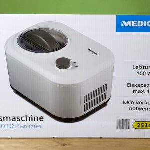 MEDION® MD 10169 Eismaschine max. 60 Min. Eis Eiscreme