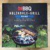 holzkohle grill hinten