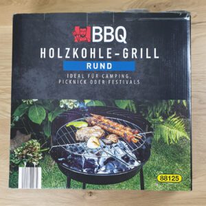 BBQ® Holzkohle-Grill Rund