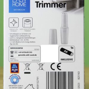 Easy Home® Lady Trimmer Damen Gesichtshaartrimmer Batterie
