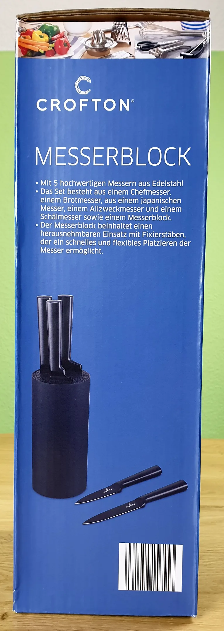 Crofton Messerblock Seite 1 schwarz jpg