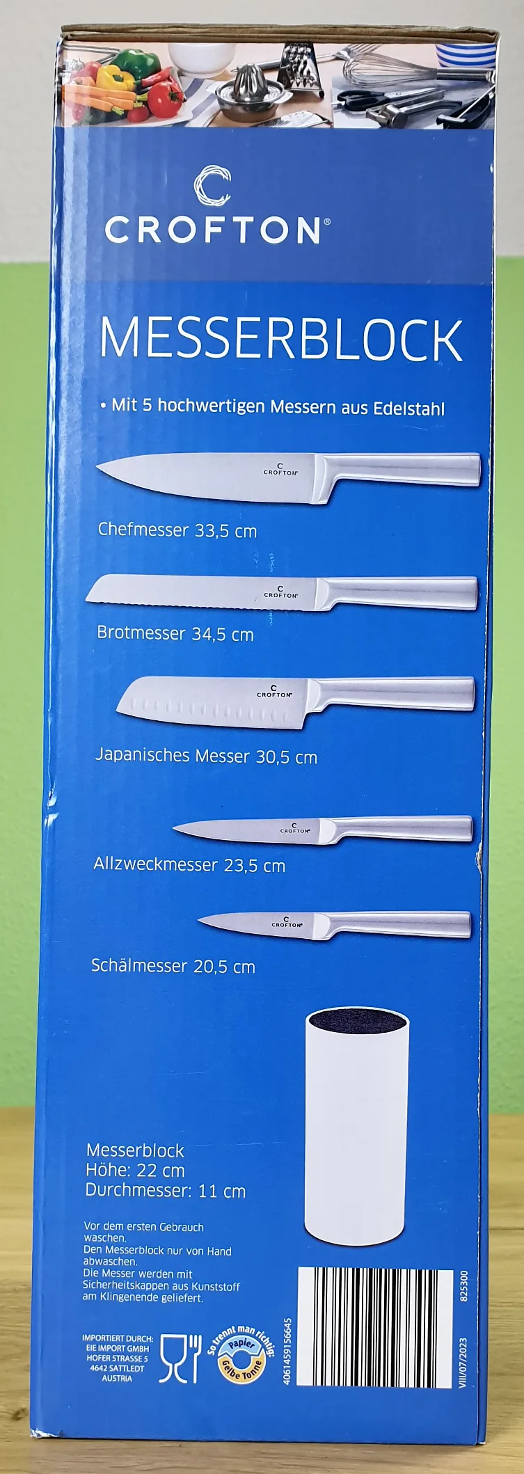 Crofton Messerblock Seite 2 weiss jpg