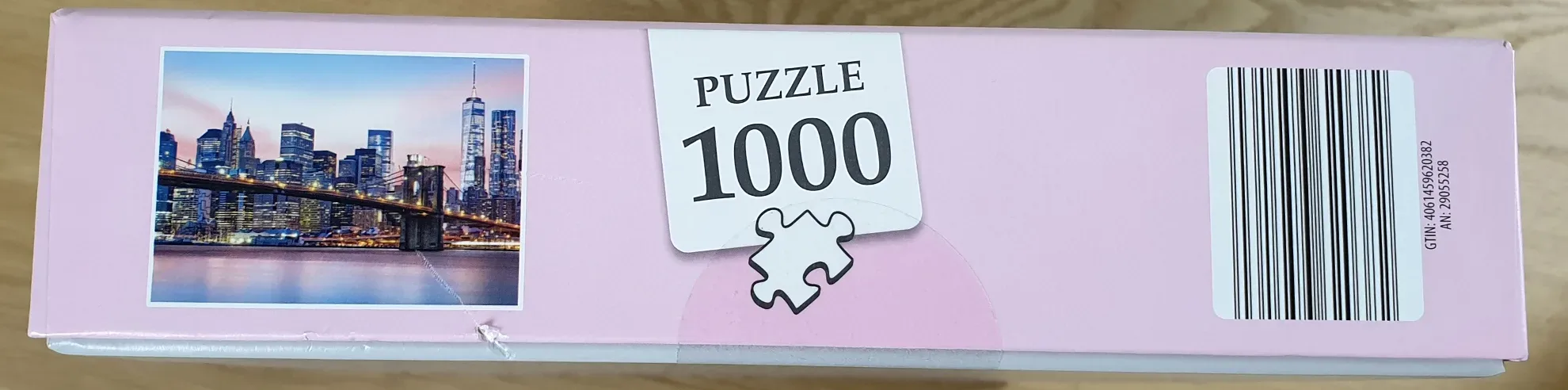 1000-Teile-Puzzle-NewYork-Seite-3 Produktbild des 1000 Teile Puzzles mit der New York Skyline von Seite 4