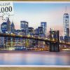 Produktbild des 1000 Teile Puzzles mit der New York Skyline von vorne