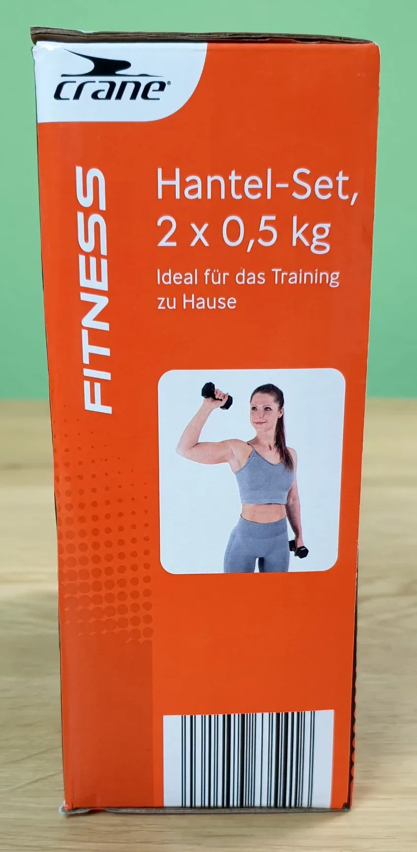Fitness-Hantel-Set-Seite-2 Produktbild des crane Fitness Hantel Sets von der zweiten Seite