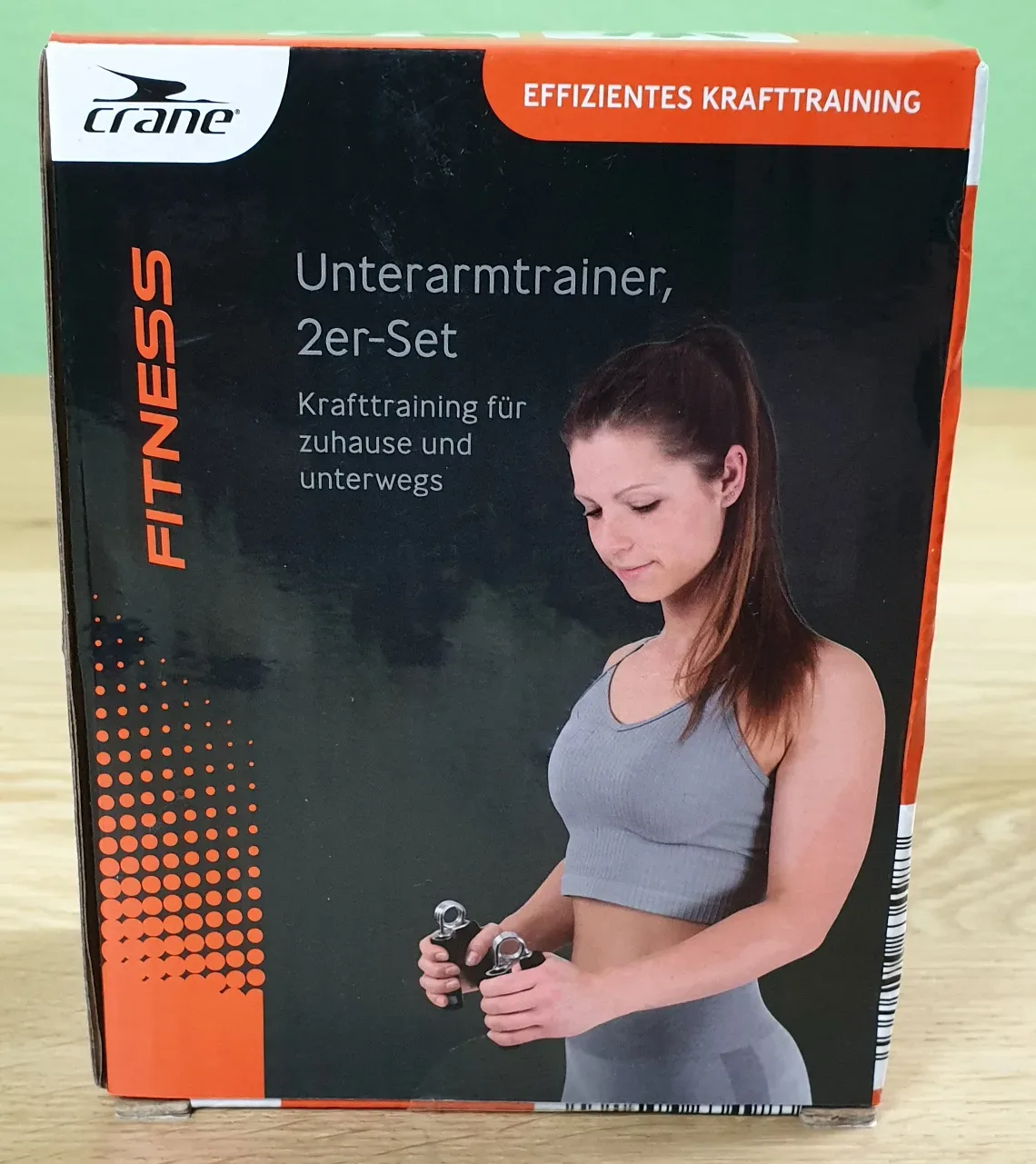 Produktbild von crane Fitness Unterarmtrainer 2er-Set von vorne