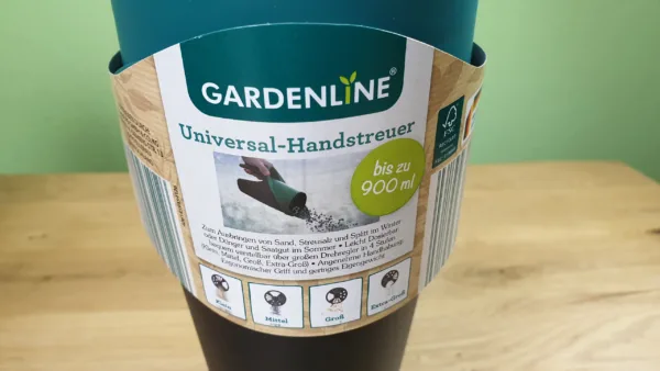 Gardenline Universal Etikett nahe dran