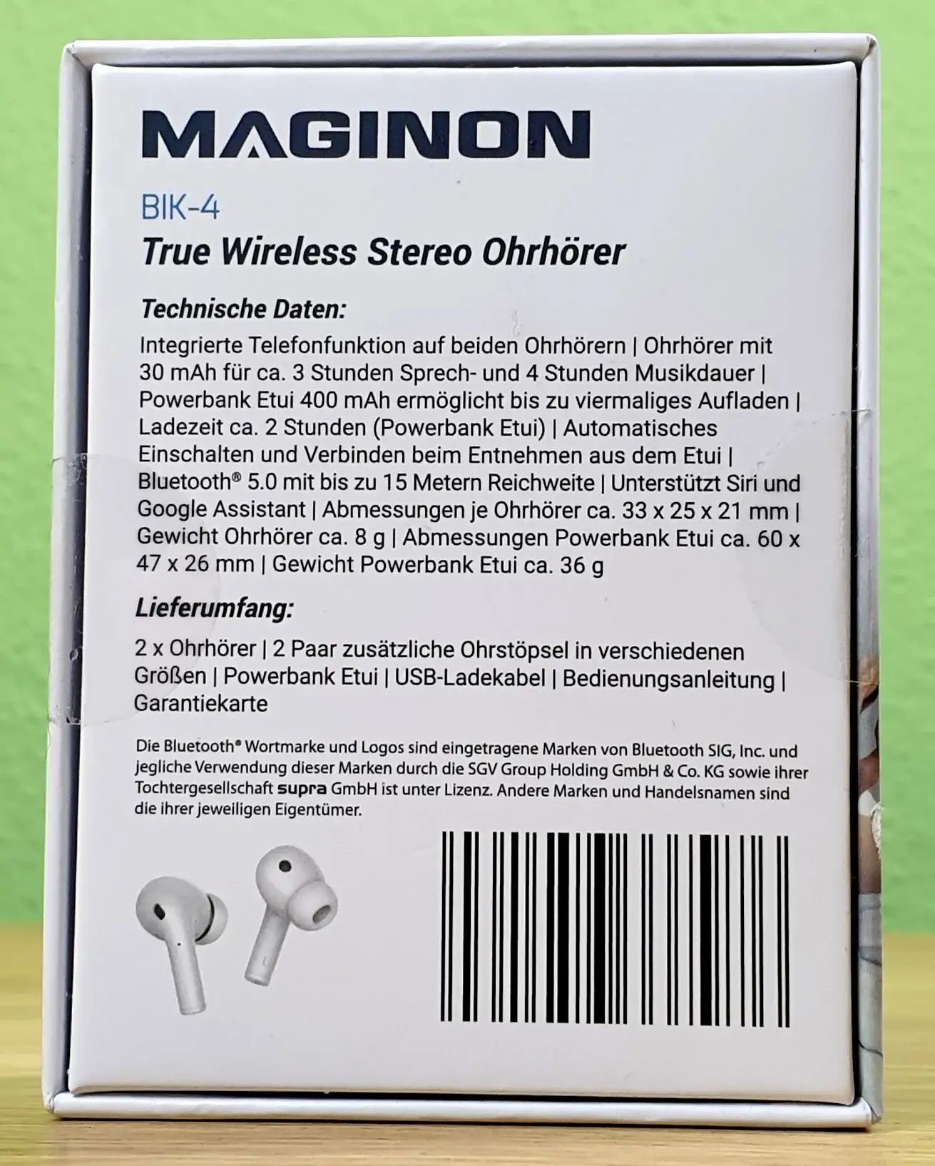 Maginon-BIK-4-True-Wireless-Stereo-Ohrhoerer-Hinten Ein Photo von Maginon BIK 4 True Wireless Stereo-Ohrhörer von hinten