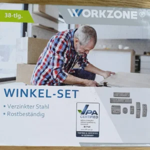 Workzone® Winkel-Set 38-teilig